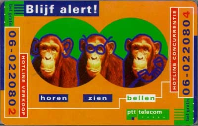 Blijf alert! horen zien bellen (06)
