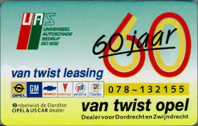 Opel van Twist 60 jaar