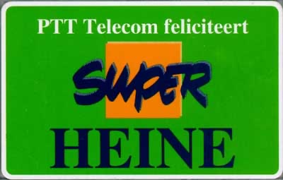 PTT Telecom feliciteert Super Heine