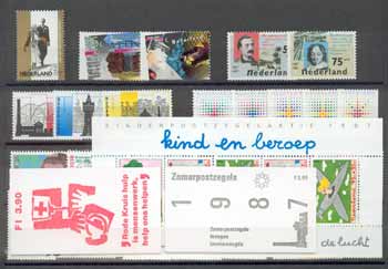 1987 compleet postfris