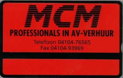 MCM Professionals in AV-verhuur