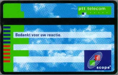 Scope bedankt voor uw reactie