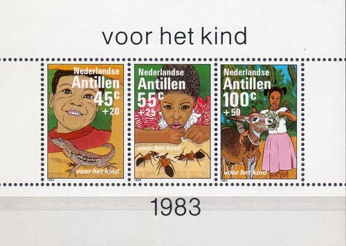 1983 Blok Kinderzegels
