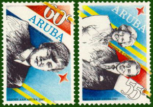 1988 Bezoek Aruba
