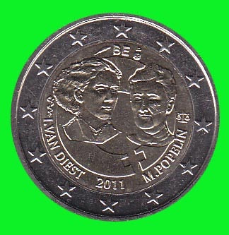 Belgie 2011 unc. vrouwendag