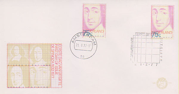 Nederland E 155 met 1e dag en Amsterdam stempel