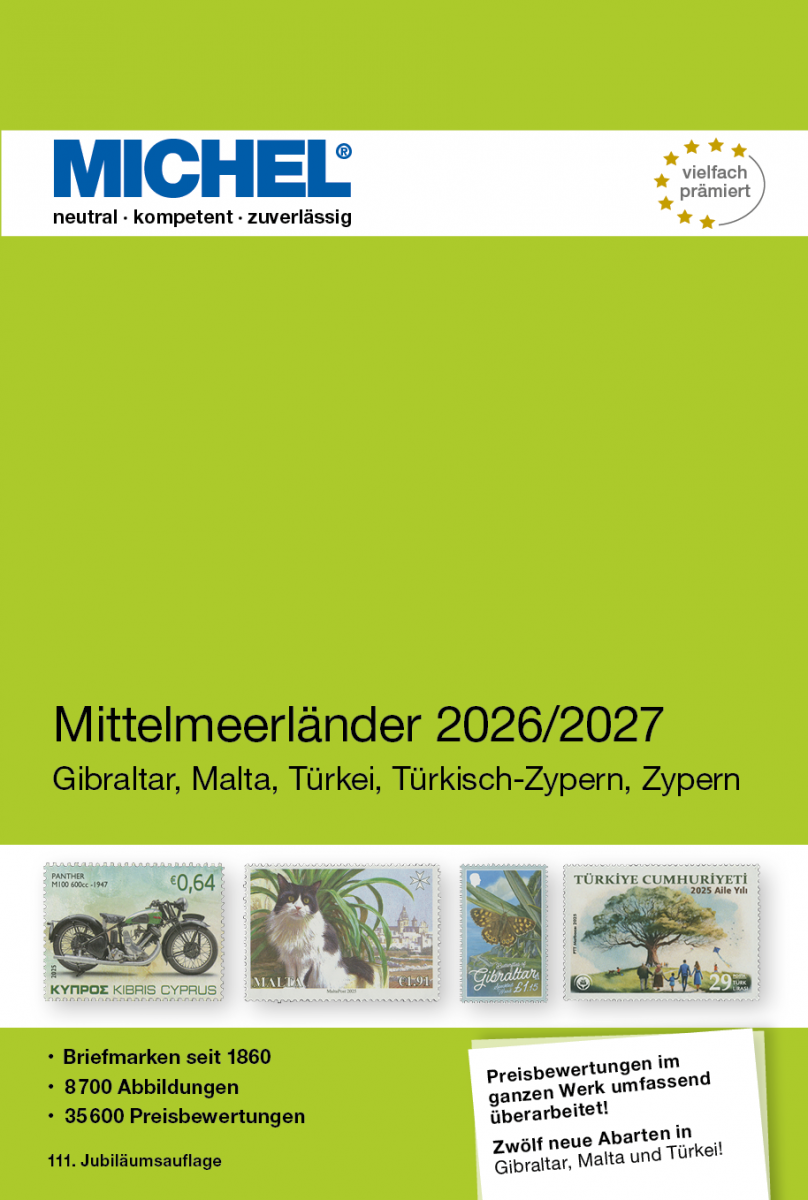Michel Middenlandse zee landen 2026-27, in kleur, deel 9