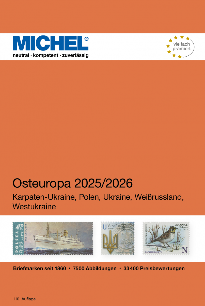 Michel Oost Europa, 2025-2026, in kleur, harde kaft, deel 15