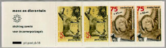 1988 Postzegelboekje no.38, Artis