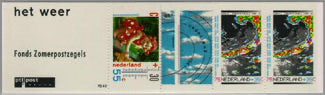 1990 Postzegelboekje no.40, Het Weer