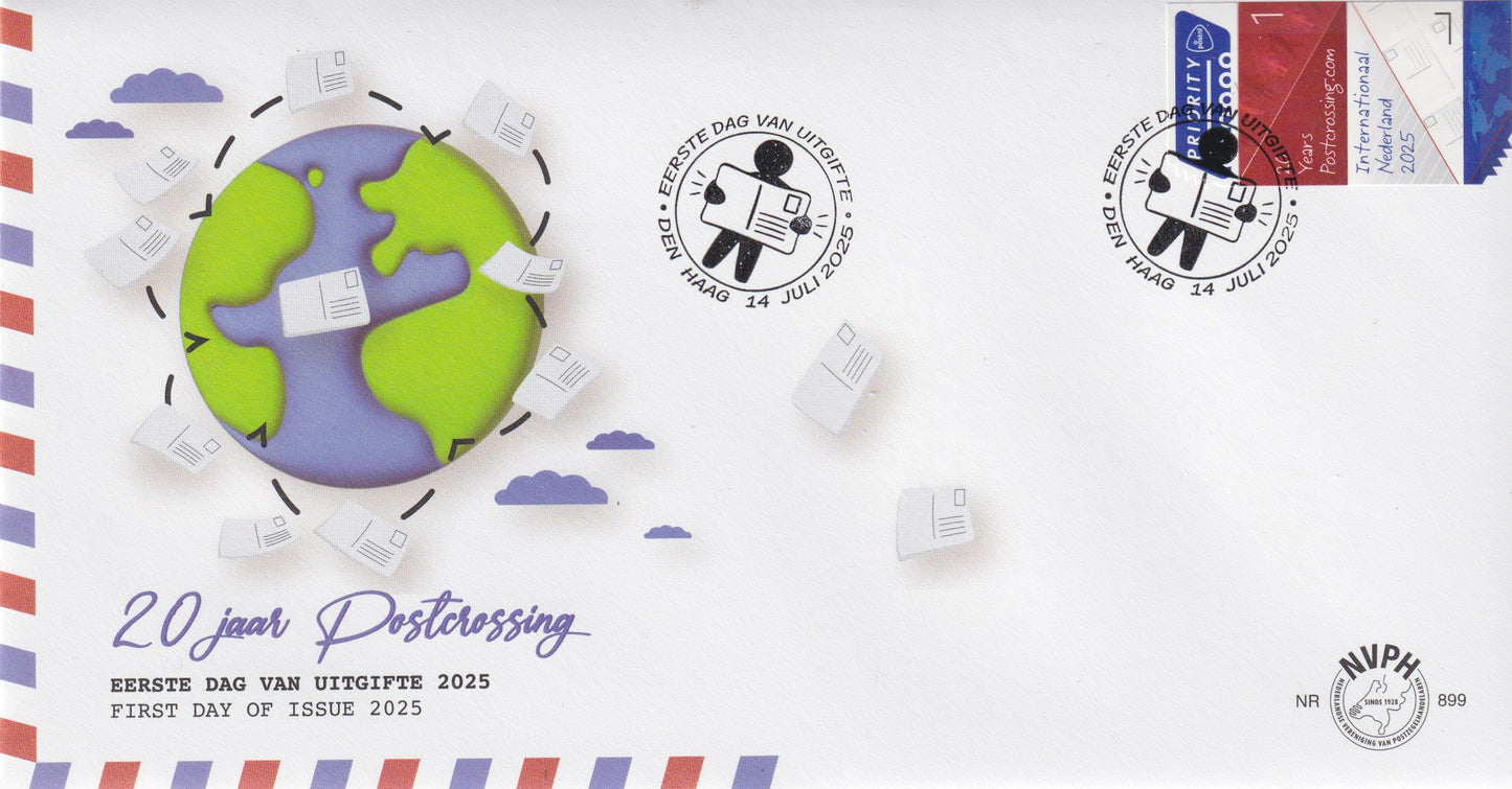2025 Postcrossing 20 jaar