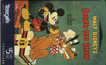 N-Zeeland, Mickey Mouse dogshow, ongebruikt