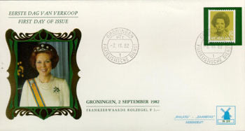 1982 Beatrix, 2 gulden, rolzegel