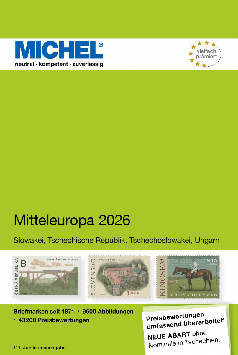 Michel Midden Europa 2026, in kleur, harde kaft, deel 2