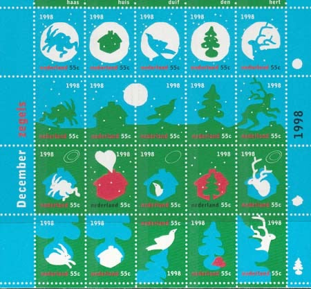 1998 Decemberzegels