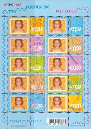 2003 Persoonlijke Postzegels, Feest