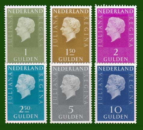 1970 Koningin Juliana fosfor, frankeer (1981)