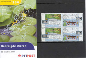 2000 Zegels uit boekje 63, natuur