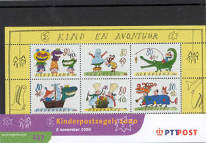 2000 Blok Kinderzegels