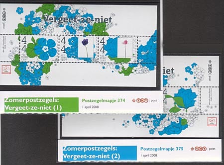 2008 Zomerpostzegels 2 velletjes