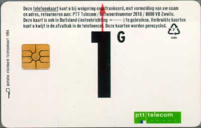 Standaard kaart 1994