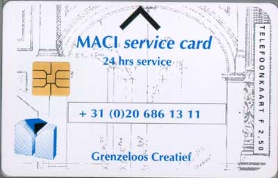 Maci service card