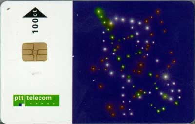 Kerstkaart Telecom 1994