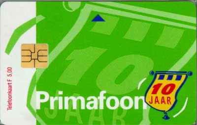 Primafoon 10 jaar