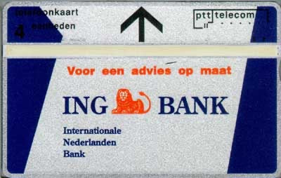 ING Bank (grijze achterkant)