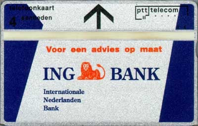 ING Bank (witte achterkant)