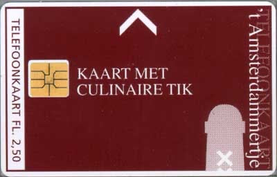 t Amsterdammertje, kaart met ...