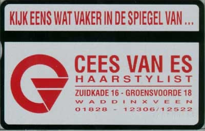 Cees van Es, haarstylist (rood)