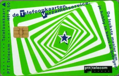 Telefoonkaarten Verzamelservice * (groen)