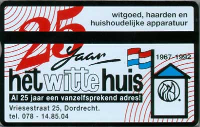Witte Huis serie (9 kaarten)