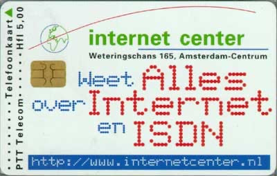 Internet Center, (a. k. voor een paar tikken..)