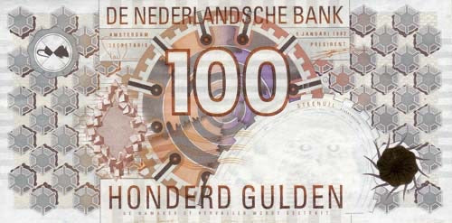 100 GLD 1992 pr+. Steenuil