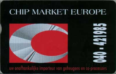 Chip Market Europe 2 (wit tel. nummer)