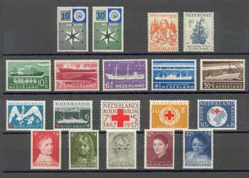 1957 compleet postfris
