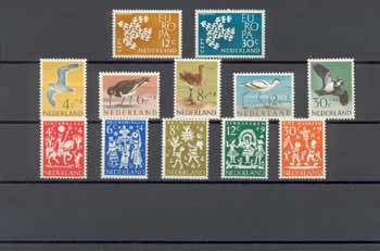 1961 compleet postfris