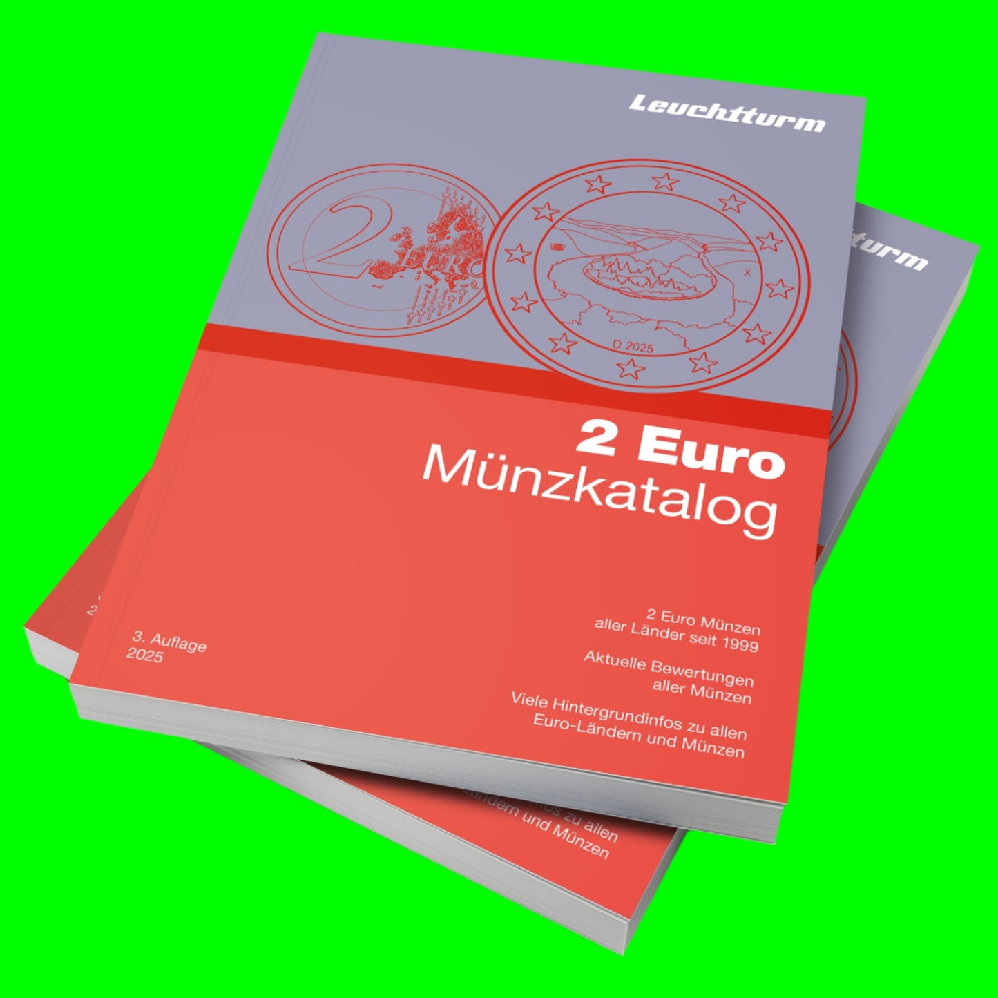 Leuchtturm EUROmunten catalogus voor de 2 Euromunten, 2025