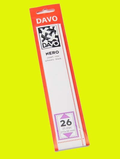 Davo Nero N26,  215  x  30 mm