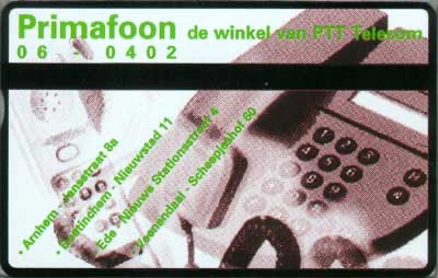 Primafoon de winkel van PTT Telecom