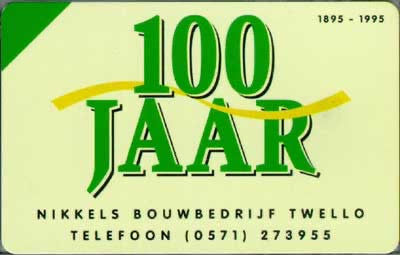 Nikkels Bouwbedrijf 100 jaar