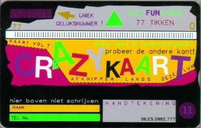 Crazy Card