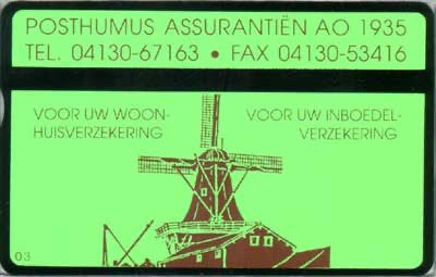 Posthumus Assurantiën serie no 3