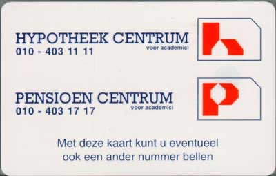 Hypotheek/Pensioen Centrum voor Acad.