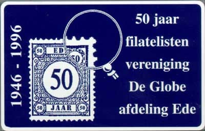 De Globe, afd. Ede, 50 jaar filatelisten ver.