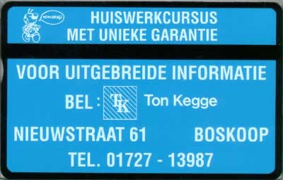 Huiswerkcursus Ton Kegge