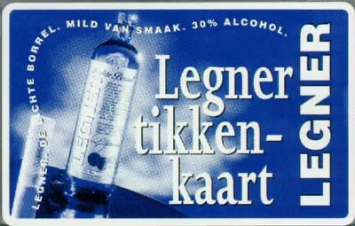 Legner, tikken kaart