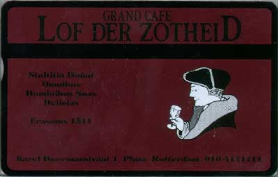 Grand café Lof der Zotheid